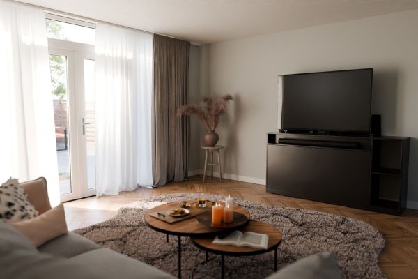 TV meubel met lift 55 inch